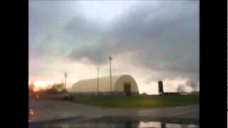 preview picture of video '3/29/2012 Tornado Warned and Stuck in the Mud'