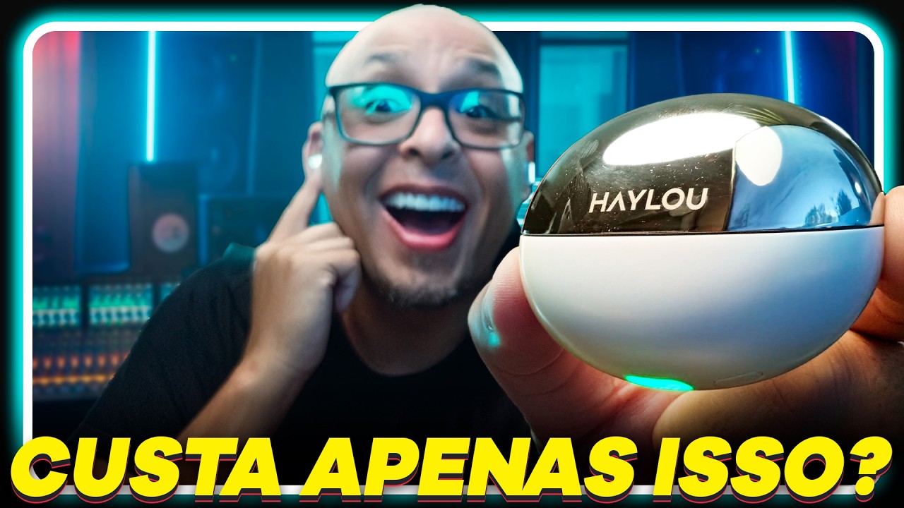 PARE de comprar fones caros - HAYLOU FLOWBUDS N55