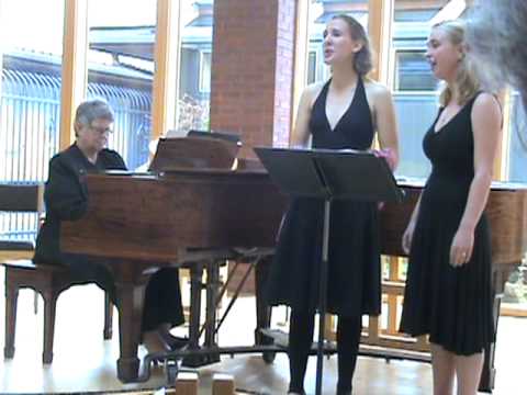Heather Riggs and Sarah Goff sing Offenbach's Barcarole