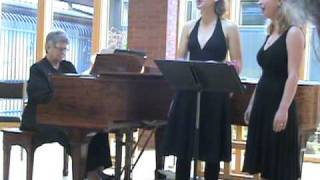 Heather Riggs and Sarah Goff sing Offenbach's Barcarole