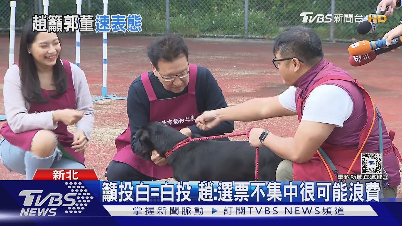 籲投白等於白投!趙:選票不集中很可能浪費