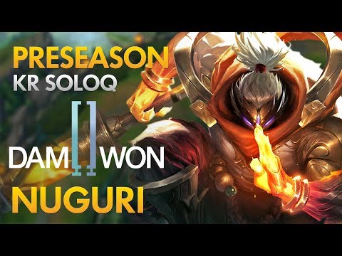 Preseason: Damwon Gaming Nuguri - Jax Top Lane - KDA 18/4/3