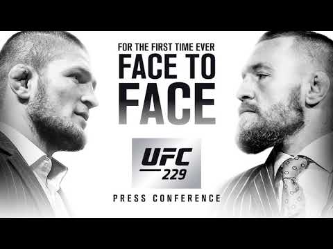 UFC 229 Press Conference Instrumental Theme(Klergy With Valerie Broussard - Start a War)