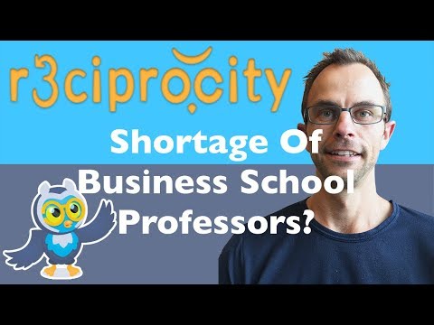 Is There A Business School Professor Shortage? (Accounting, Finance, Management, Marketing) Video