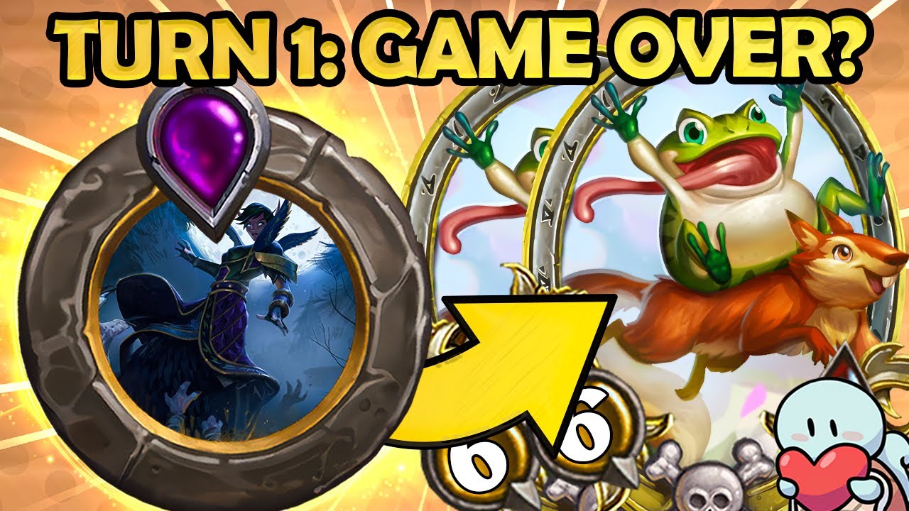 I WON the game on TURN 1?! | Hearthstone Battlegrounds