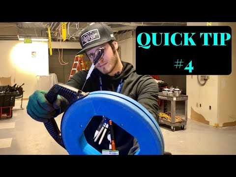 Electrician Quick Tip #4 - Fish Tape Trick