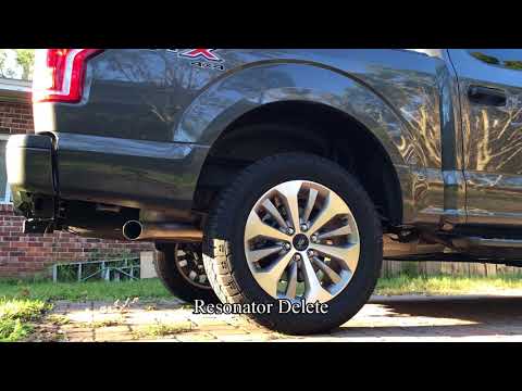 2017 F150 5.0L V8 Corsa Resonator Delete