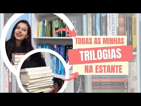 TODAS AS TRILOGIAS DA MINHA  ESTANTE || NICHO DE LIVROS