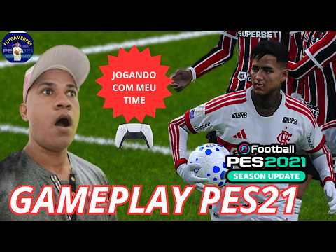 SUBINDO DE NIVEL🎮 FLAMENGO NA SEMI FINAL- GAMEPLAY EFOOTBALL PES 21 I GAME
