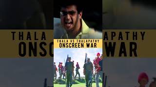 Download lagu #thala  vs #thalapathy On Screen War #ajith #vijay mp3