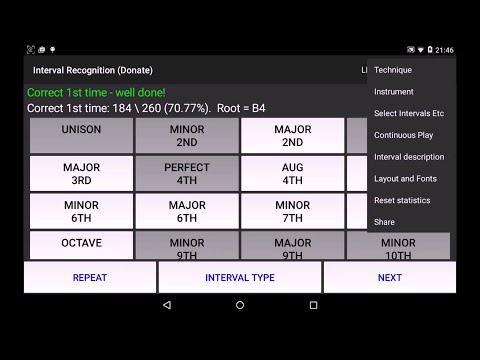 Interval Recognition (Donate) Video