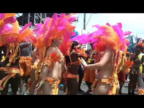 Urban Tribe going mad in Trinidad carnival 2011!!!!!