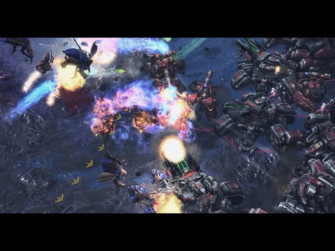 EPIC MECH - Armani 🇰🇷 (Z) vs Ryung 🇰🇷 (T) on 2000 Atmospheres - StarCraft 2 -2022