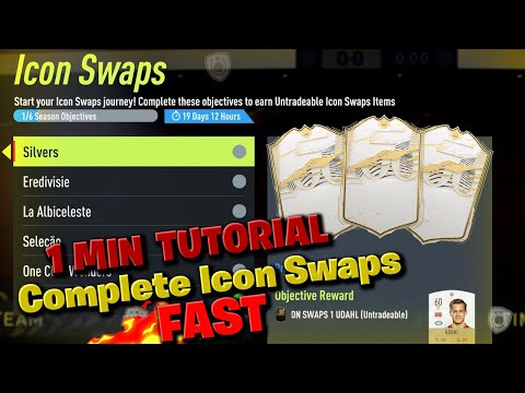 HOW TO GET ICON SWAPS TOKENS FAST !! FUT 22