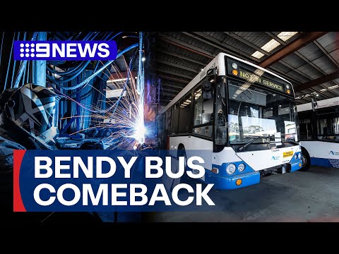 Return of bendy buses a 'huge relief' for commuters | 9 News Australia