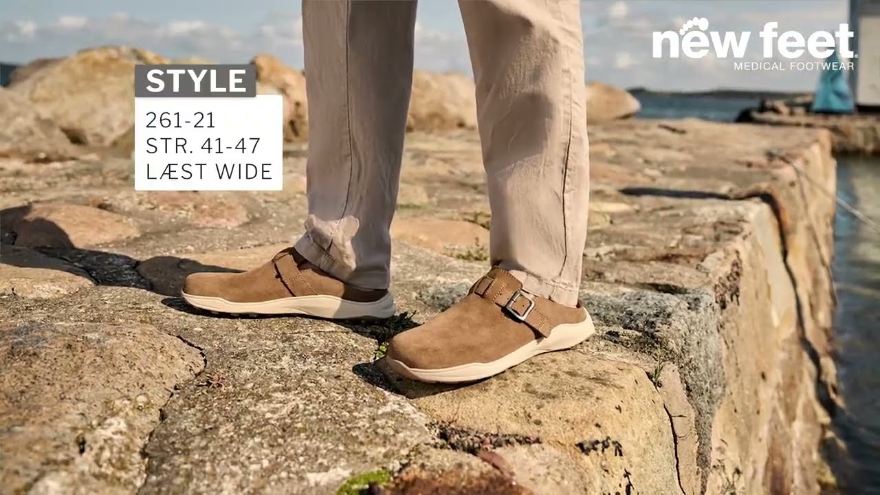 Slip-in med justerbart spænde - til herre