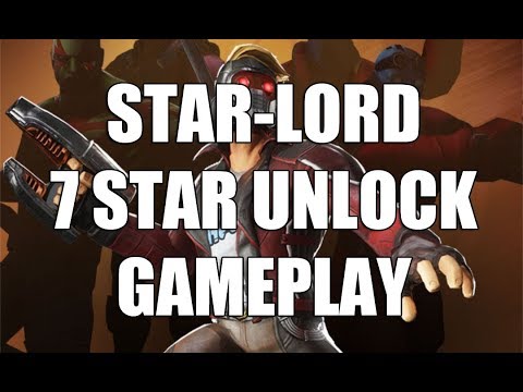 Star-Lord (Space Ace) Tier 7 Gameplay and Strategy - Marvel Strike Force