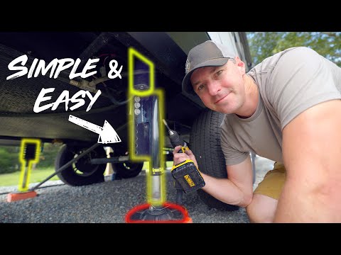 How To Manually Retract RV Landing Gear Auto Levelers And Electric Awnings.