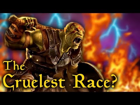 Who is the CRUELEST Race? - Elder Scrolls Lore