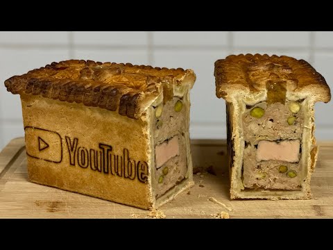 Pâté en croûte Volaille, Foie Gras, Pistache - Étape par étape!