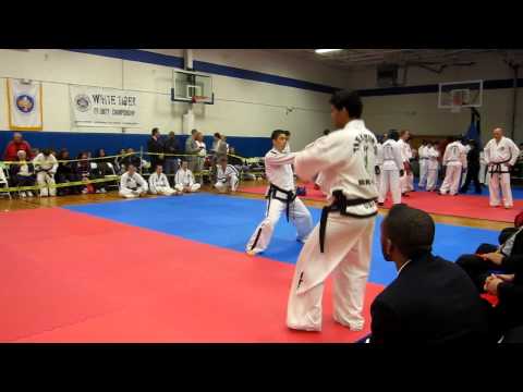 2012 ITF Taekwon-Do Unity Championship - 3rd and 4th Dan Mens patterns finals