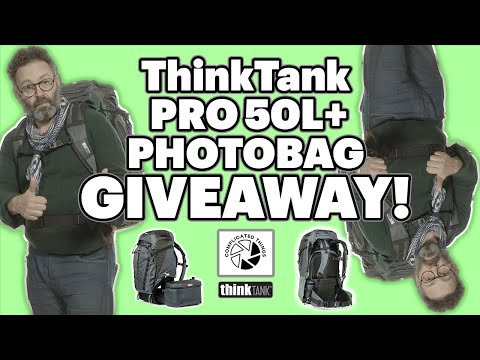 Giveaway! Win This Camera Bag | ThinkTank Rotation Pro 50L+ | New Adventure Camera Bag by ThinkTank