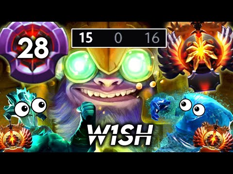 When They Meet Highest MMr Tinker Spammer - W1sh Fast And Aggressive Plays Dota 2