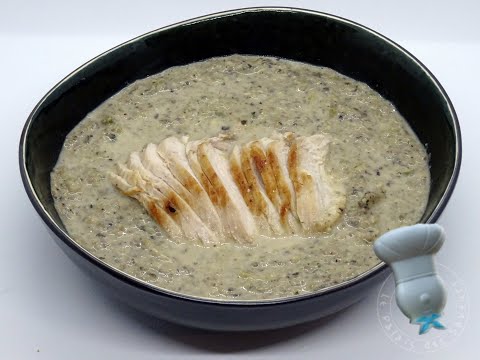 Recette de soupe de champignons au poulet