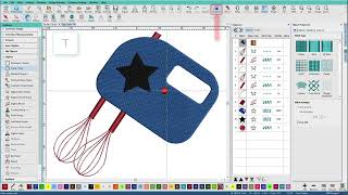 14. Digitizing Designs in Hatch Embroidery 3
