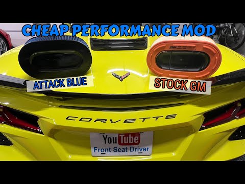 The Perfect CHEAP Performance Mod For Your C8 Corvette!!