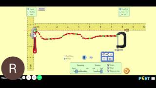 Wave on a String Phet Example