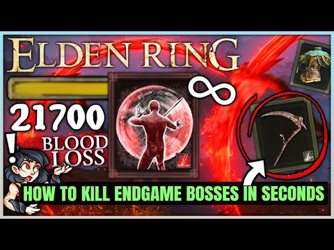 This New INSANE Bleed Build is BROKEN OP - Spinning Reaper is RIDICULOUS Damage - Best Elden Ring!