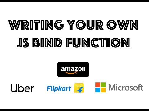 Javascript Implementing Your Own Bind Function In Javascript