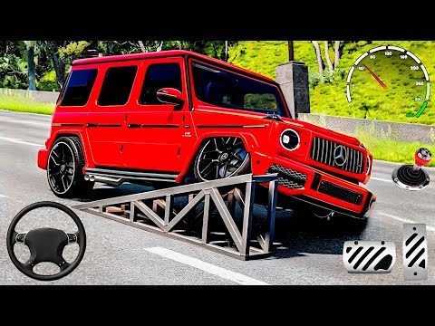 Real Car Crash Simulator - Extreme Car Mercedes G Wagon Demolition Derby 3D: Android Gameplay