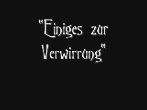 Horst Stowasser - Anarchie! Kapitel 1 "Einiges zur Verwirrung"
