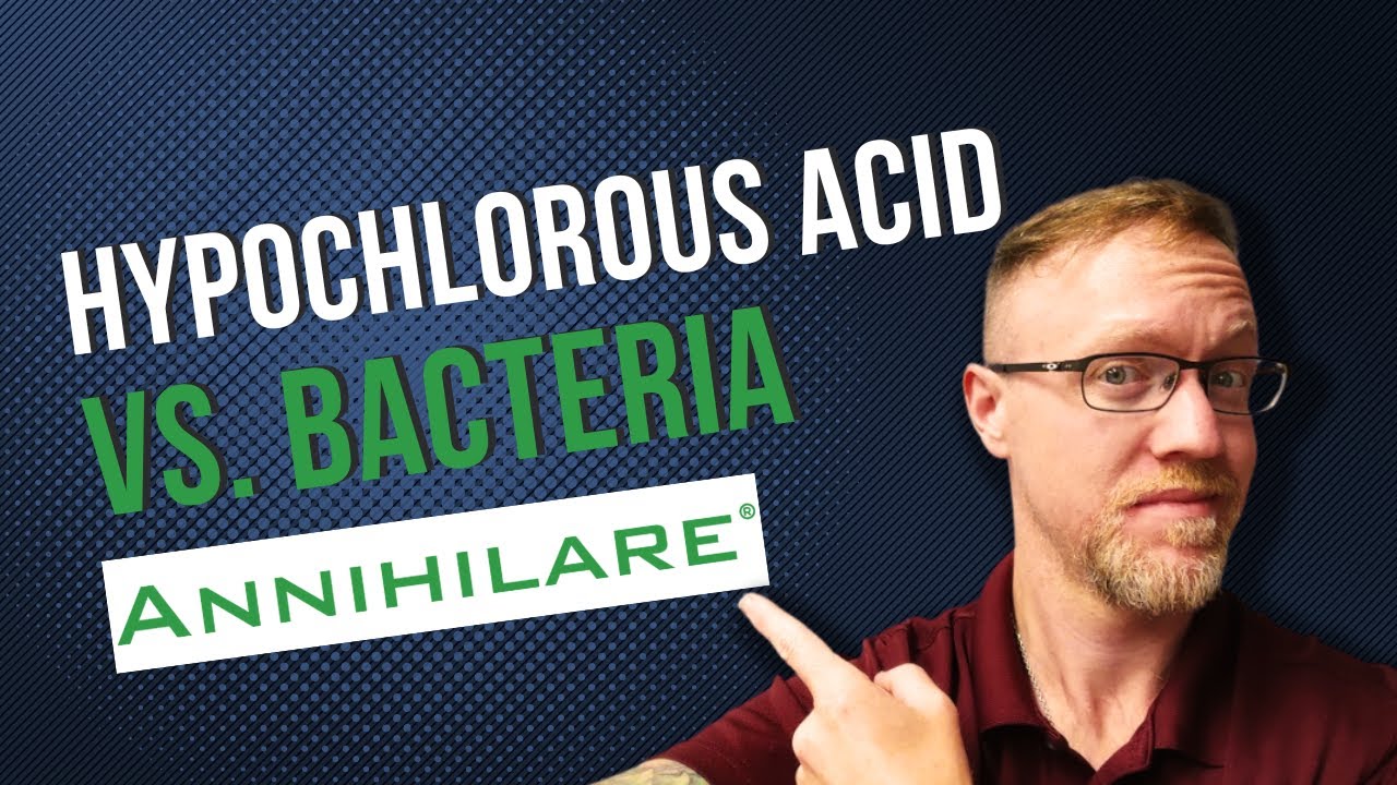 Hypochlorous Acid Destroys Bacteria!
