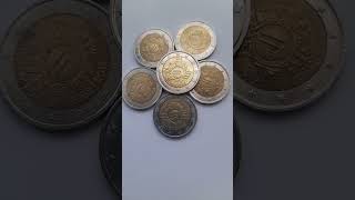 2 EURO 2002-2012 Nederlanden Deutschland Republique Francaise Belgium