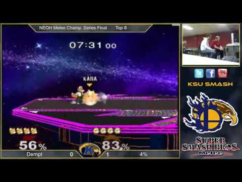 NEOH Melee CS Final - Winner's Quarters - Dempt (P1) vs 4% (P3)