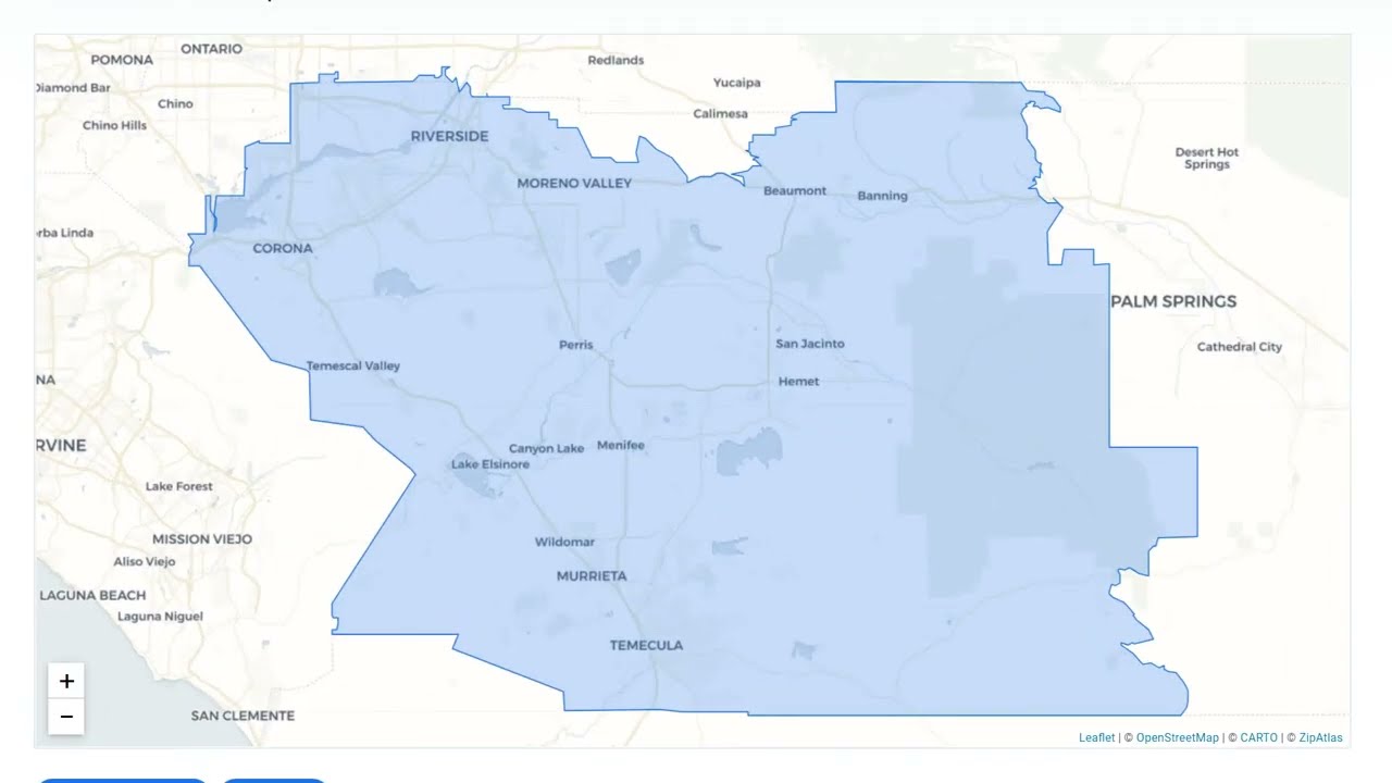 951 Area Code (California) Social & Economic Profile