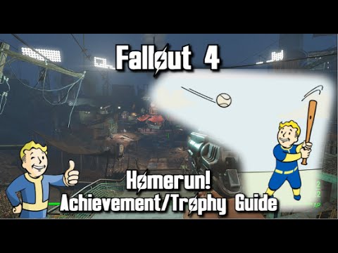 Fallout 4 - Homerun! Achievement/Trophy Guide - How to Get a Homerun