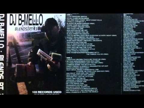 Dj B Mello - Blends Pt 3 Rare Mixtape Cassette