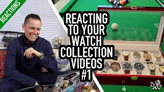 Reacting To Your Watch Collection Videos: The Omega Bond Should Have Chosen + G-Shock, Tudor & More
