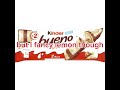 Kinder Bueno Double Decker Caramac Lyrics