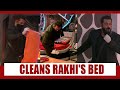 Bigg Boss 14 Weekend Ka Vaar Salman Khan Cleans Rakhi Sawant S Bed Nikki Tamboli Feels Ashamed