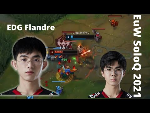 EDG Flandre Graves top Vs Darius featuring EDG Juanjia
