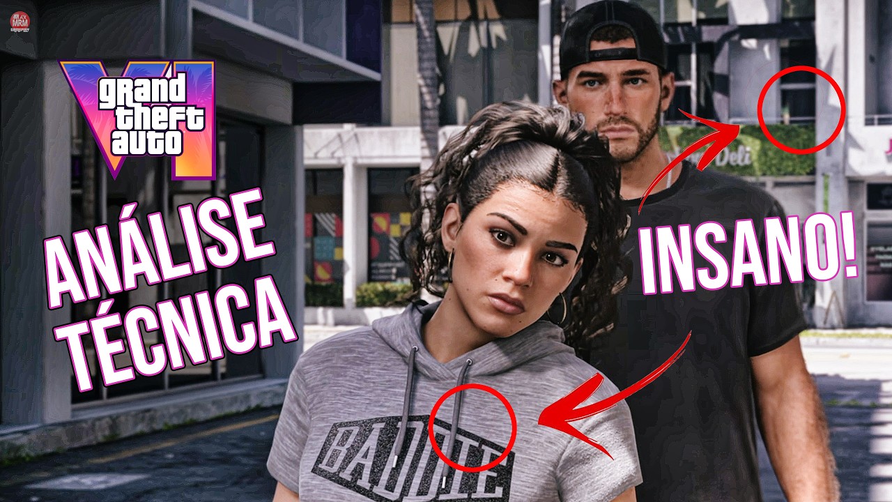 GTA VI - ANÁLISE TÉCNICA do GAMEPLAY EXTENDIDO | Na Visão de um Desenvolvedor
