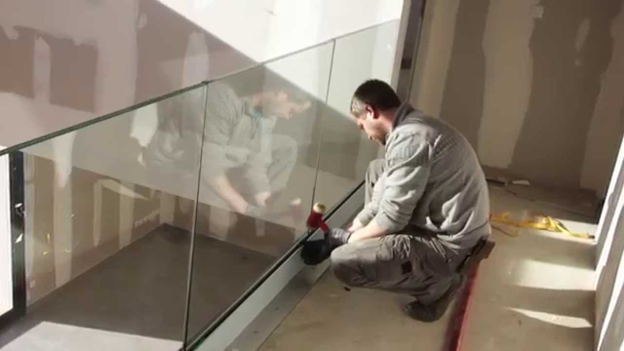 Garde-Corps Verre à Profil de Sol InoxDesign.fr