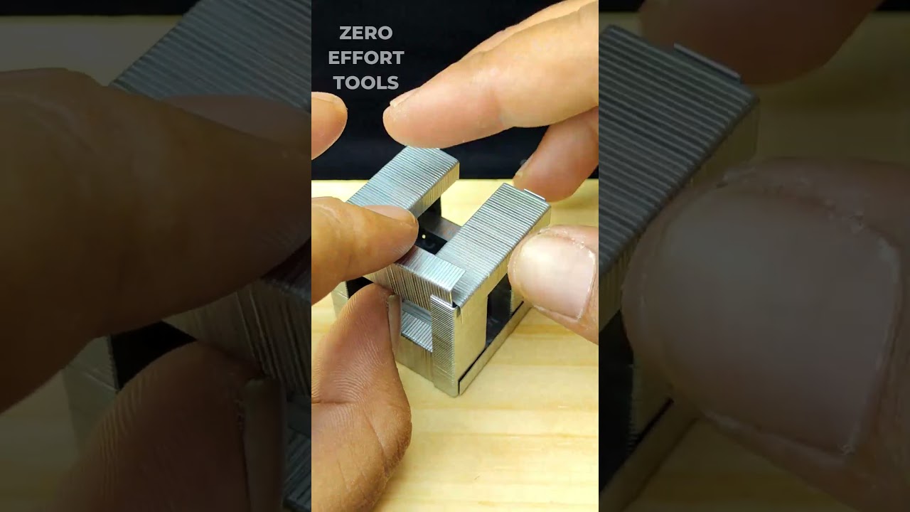 This DIY Cube with Stapler Pins Will Blow Your Mind! 🧠