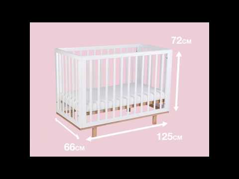 Кроватка для новорожденных MIRRA Happy Baby