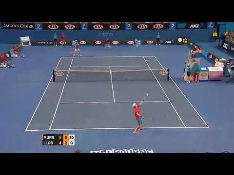 Andy Murray & Michael llodra kıyasıya bir rekabet